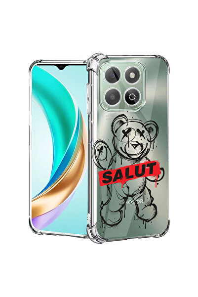 bestcase Carcasă antișoc pentru Honor X7d / 400 Smart, Teddy Bear Salut, 2078...