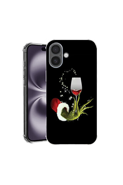 bestcase Carcasă antișoc pentru Apple iPhone 17, Grinch de Crăciun, 2052024 A...