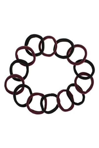 ANTBRO Set 14 elastice de păr Antbro® negru și vișiniu