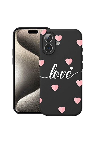 bestcase Carcasă premium din silicon pentru Apple iPhone 17, Inimi zburătoare...