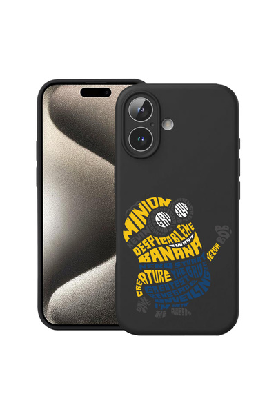 bestcase Carcasă premium din silicon pentru Apple iPhone 17, Calligraphy Mini...
