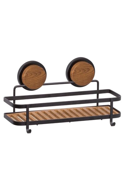 Okyanus Home Raft de baie ABS + oțel MGLS-831 ​​W, montat pe perete, lemn + n...