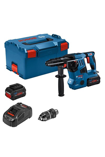 Bosch Professional Gbh 18v-28 Cf 8.0 Ah Çift Akülü Sds Plus Kırıcı Delici U20...
