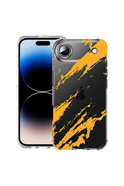 bestcase Carcasă antișoc pentru Apple iPhone 17 Air, dungi aurii, 2052027 AS ...