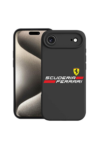 bestcase Husă premium din silicon pentru Apple iPhone 17 Air, Ferrari Scuderi...