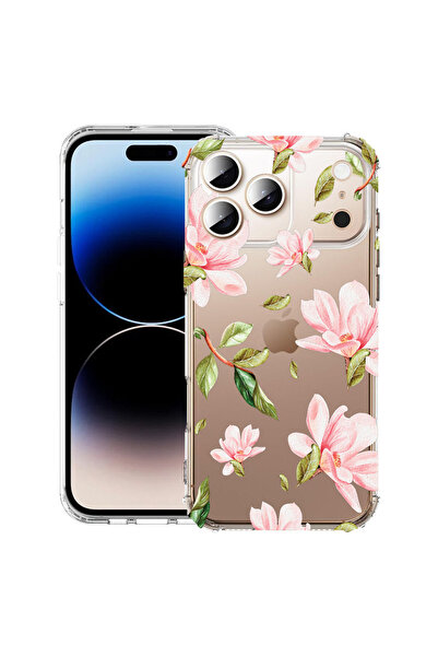 bestcase Carcasă antișoc pentru Apple iPhone 17 Pro, Colecția Flowers, 205202...
