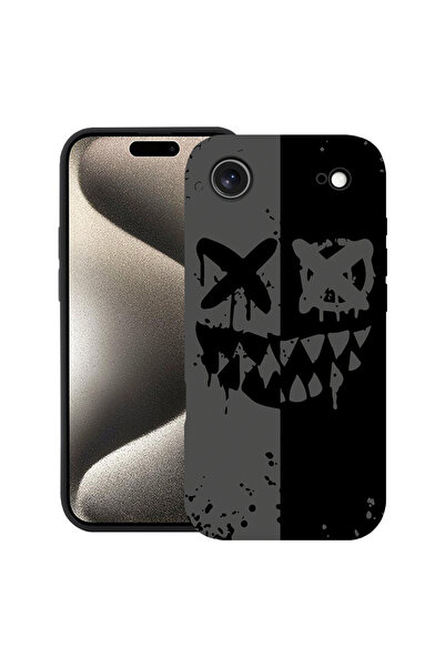 bestcase Carcasă premium din silicon pentru Apple iPhone 17 Air, Smiley, 2052...