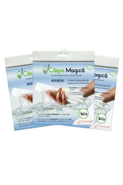 Carpa Magica General Purpose Cloth Carpa Magica, Microfiber, , White, 40 x 40 cm, 10 pcs/set