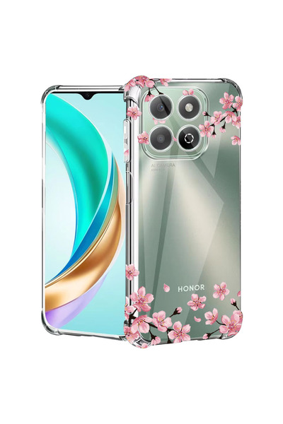 bestcase Carcasă antișoc pentru Honor X7d / 400 Smart, culori pastelate - flo...