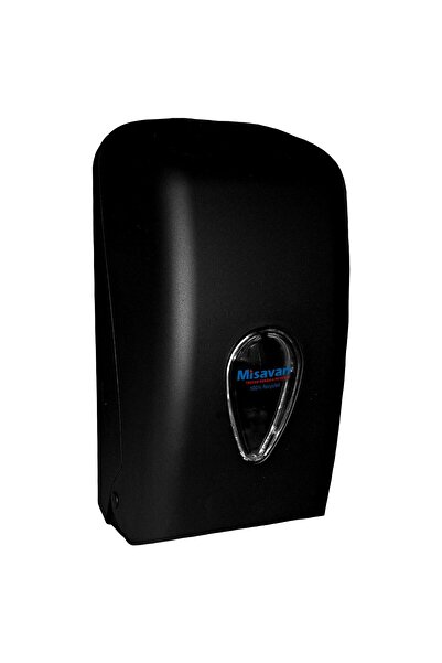Misavan Dozator hârtie -Line 90037566, prosoape pliate, ABS, negru, 13,5 x 13,5 x 27,7 cm
