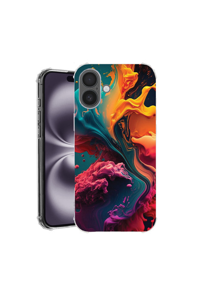 bestcase Carcasă antișoc pentru Apple iPhone 17, culori lichide, 2052024 AS 1234
