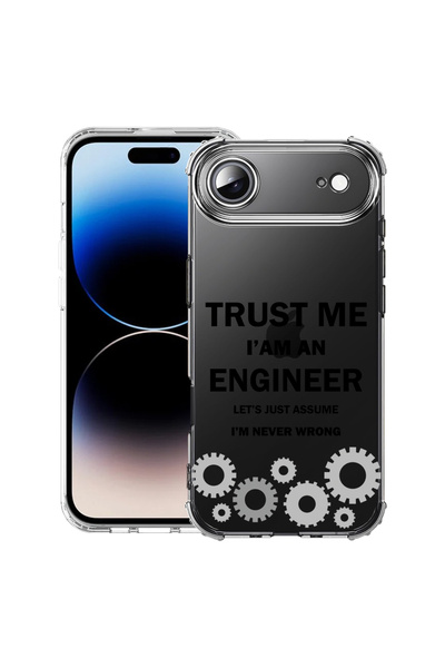bestcase Αντικραδασμική θήκη για Apple iPhone 17 Air, είμαι μηχανικός, 205202...