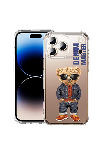 bestcase Αντικραδασμική θήκη για Apple iPhone 17 Pro, Denim Master - Αρκουδάκ...