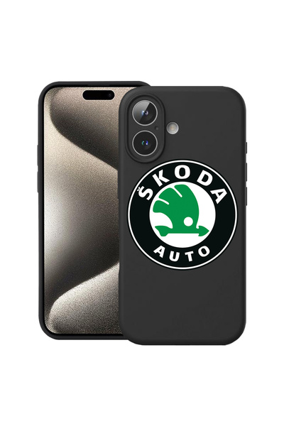 bestcase Husă premium din silicon pentru Apple iPhone 17, Skoda Classic, 2052...