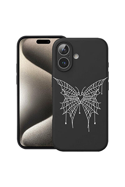 bestcase Carcasă premium din silicon pentru Apple iPhone 17, fluture, 2052065...