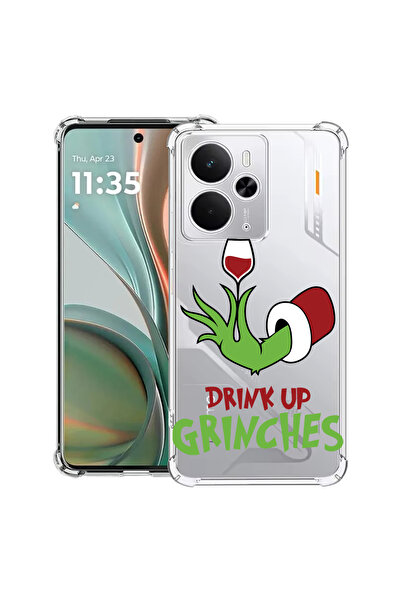 bestcase Carcasă antișoc pentru Poco M7 Pro 5G, cu design Grinches - Drink Up...