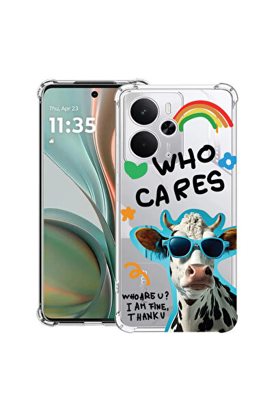 bestcase Carcasă antișoc pentru Poco M7 Pro 5G, cu design Cool Cow - Who Care...