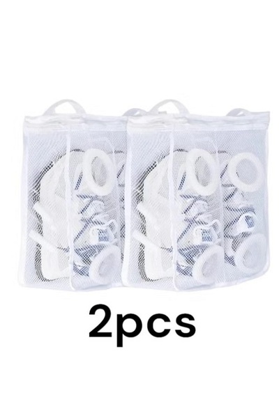 Generica Shoe and Clothes Laundry Bags with Zipper Closure, Reusable, Hanging...