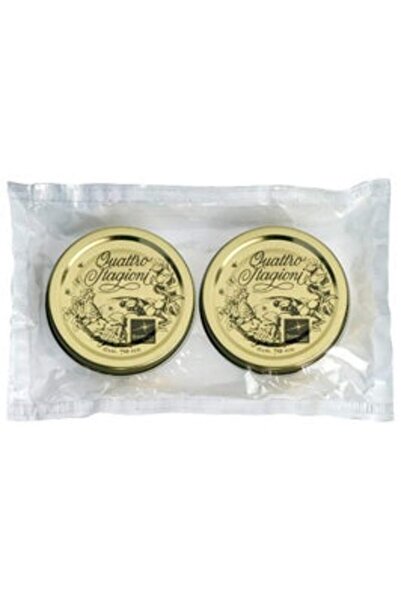 BORMIOLI Capac borcan Quattro Stagioni, metal, auriu, D 86 mm, set 2 bucati