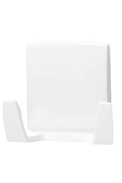 Tesa Cuier baie Waterproof, adeziv, benzi dublu adezive incluse, alb, cu doua agatatori