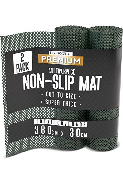 DIY Doctor - 2 × Anti-Slip Mat Roll (190 × 30 cm) - Carpet Grip - Anti-Slip Underlay - Carpet Hold