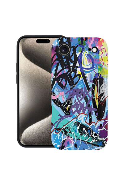 bestcase Carcasă premium din silicon pentru Apple iPhone 17 Air, Graffiti, 20...