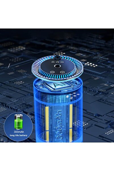 DigikalaX Odorizant auto, difuzor inteligent de aromaterapie cu senzori, 50 ml, proiecție stelară, Ambien