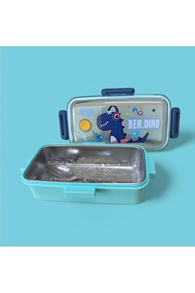 FixPoint Δοχείο αποθήκευσης και μεταφοράς τροφίμων από ανοξείδωτο ατσάλι Τυρκουάζ 530 ml P-1445