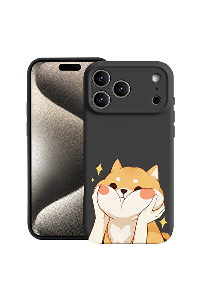 bestcase Carcasă premium din silicon pentru Apple iPhone 17 Pro Max, Emoji - ...