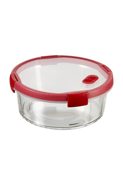 CURVER Food container, Smart Cook, glass, round, transparent, 1.2 L