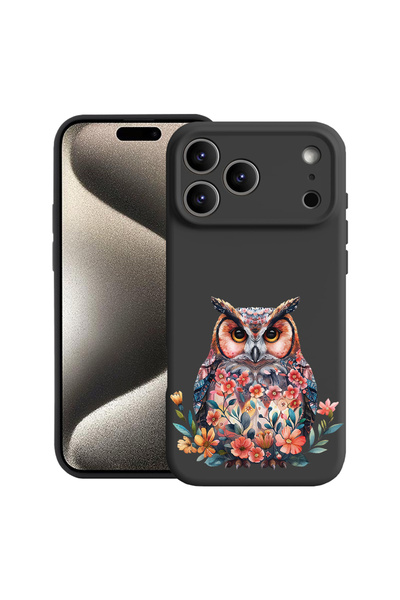 bestcase Carcasă premium din silicon pentru Apple iPhone 17 Pro Max, OWL, 205...