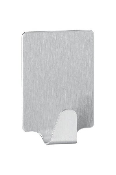 Tesa Cuier baie Permanent 66613, montaj pe perete, inox, set 2 bucati