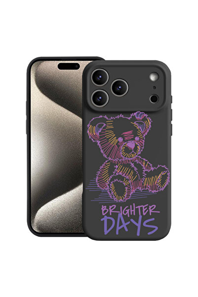 bestcase Θήκη σιλικόνης Premium για Apple iPhone 17 Pro, Αρκουδάκι Brighter D...