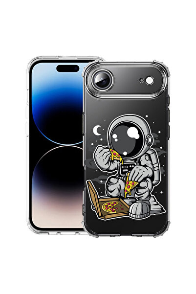 bestcase Carcasă antișoc pentru Apple iPhone 17 Air, Astronaut Pizza, 2052027...