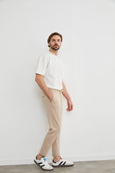 CALİA Men's Double-Legged Relaxed Fit Trousers