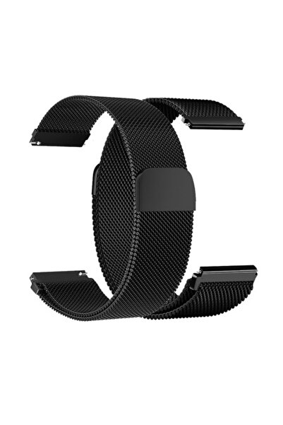 Hoco Curea ceas inteligent WH02 Simple Beauty, oțel magnetic, 20 mm, neagră