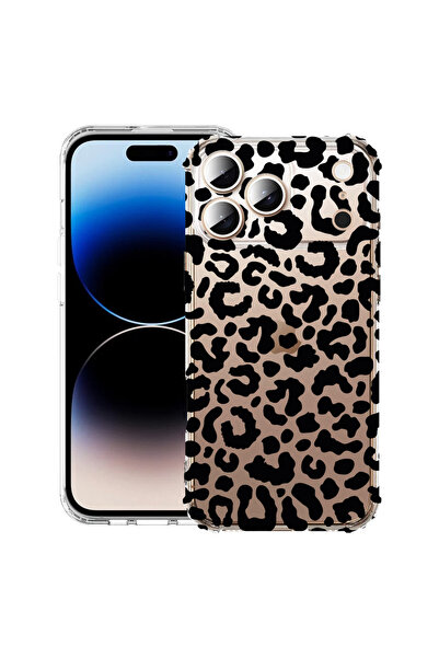 bestcase Удароустойчив калъф за Apple iPhone 17 Pro Max, леопард, 2052026 AS ...