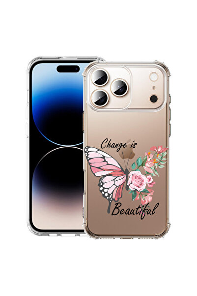 bestcase Αντικραδασμική θήκη για Apple iPhone 17 Pro, Change is Beutiful, 205...