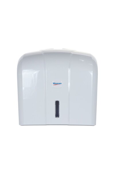 Misavan Dispenser hartie Misavan, alb, pentru prosoape pliate, plastic, 25 x ...