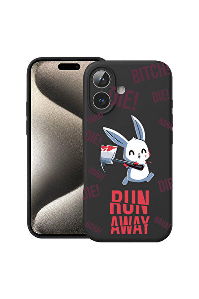 bestcase Husă premium din silicon pentru Apple iPhone 17, Fugi!, 2052065 PB 1463