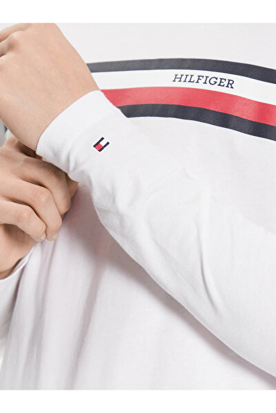 Tommy Hilfiger Monotype Chest Stripe Longsleeve Slim Fit