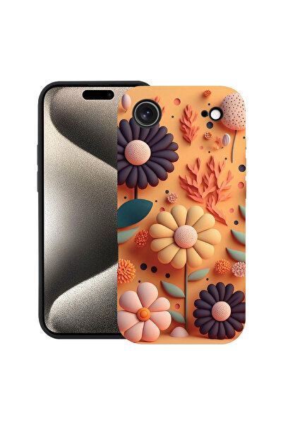 bestcase Premium Silicone Case For Apple iPhone 17 Air, Happy Flowers, 205206...