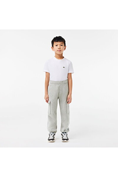 Lacoste Boy's Gray Sweatpants