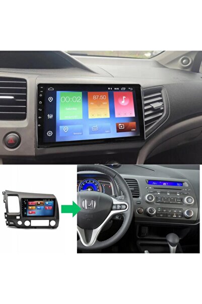 MYWAYY Honda Civic Fb7 Android Multimedya Sistemi 4-64 Myway(2012-2015)