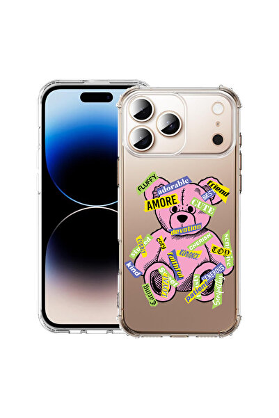 bestcase Αντικραδασμική θήκη για Apple iPhone 17 Pro, Αρκουδάκι Amour, 205202...