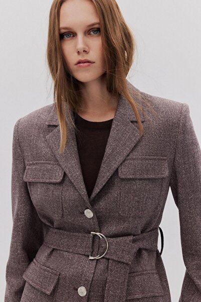 Shn KEMERLİ 4 CEPLİ BLAZER