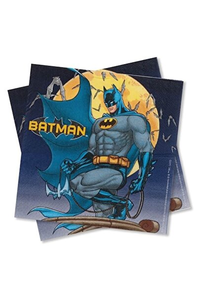 ANTBRO Șervețele de masă Batman – 2 straturi, 33x33 cm, set de 12 bucăți