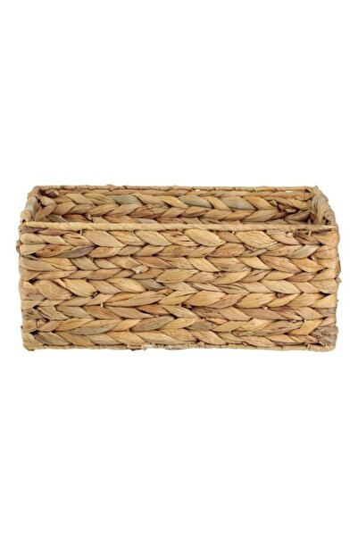 ANTBRO Storage Basket with Handles 31x23x13 cm Made of Water Hyacinth – ANTBro®
