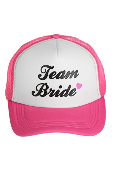 ANTBRO Sapca perforata Antbro®, pentru petrecere / nunta, mesaj Team Bride, r...