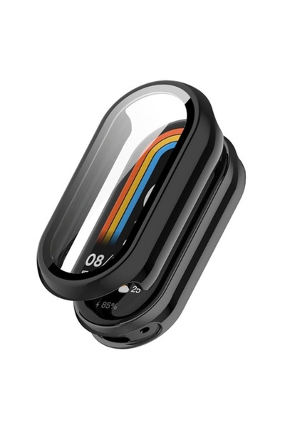 Danex Husă de protecție pentru Xiaomi Mi Band 9/9 NFC + Film, T32, Lexgard, Deep Dark